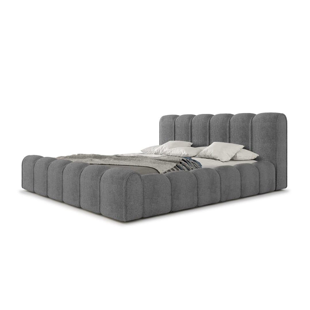 Adele franciaágy buklészövettel RAKTÁRRÓL