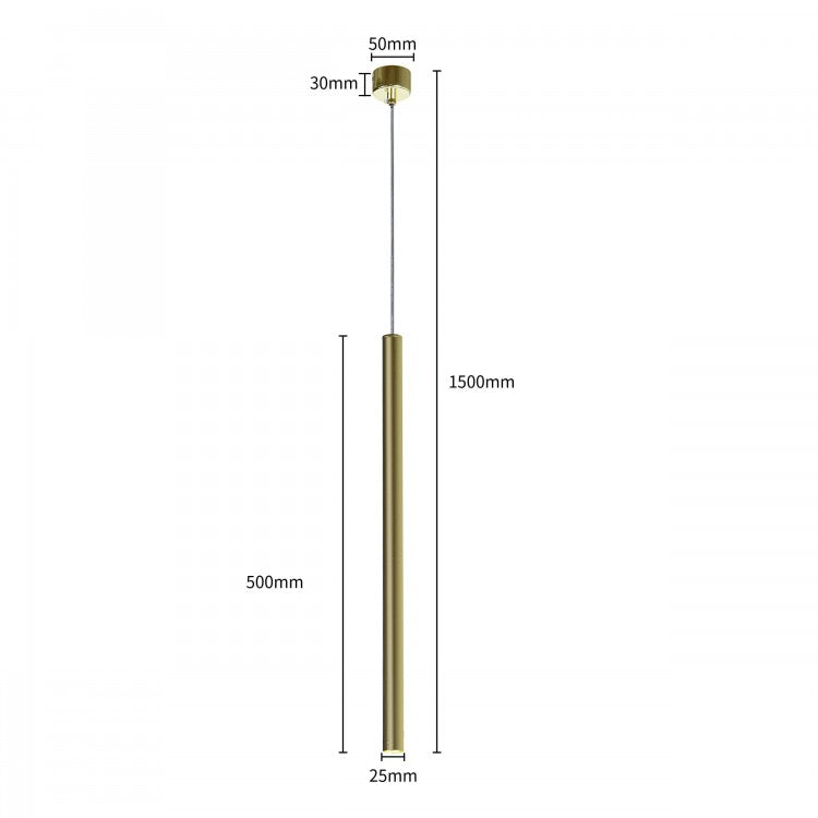 Line Gold 1 függőlámpa