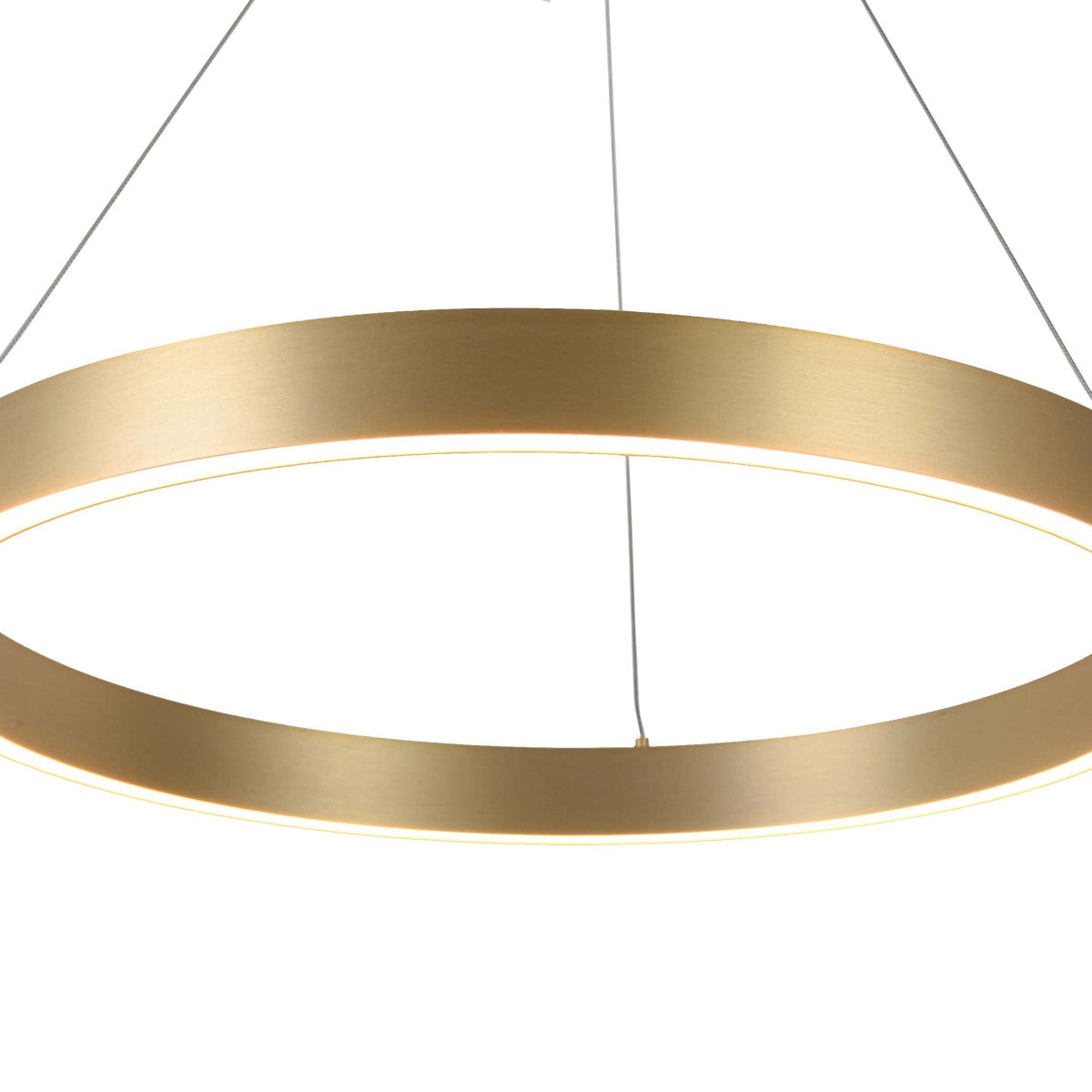 Ring I LED függőlámpa – arany, 60 cm