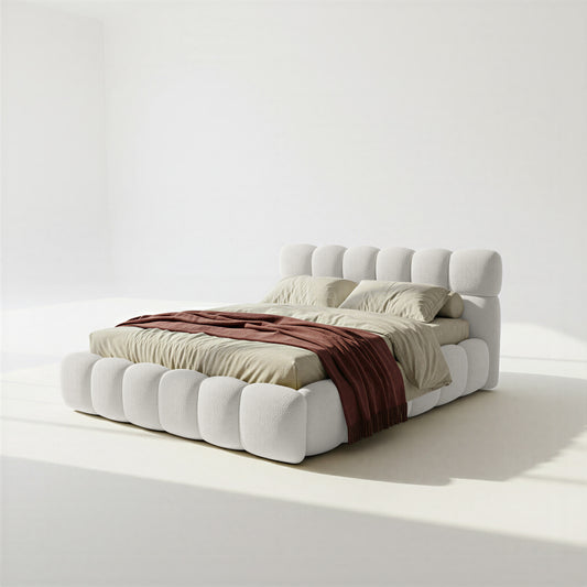 Boston Slim franciaágy buklészövettel RAKTÁRRÓL