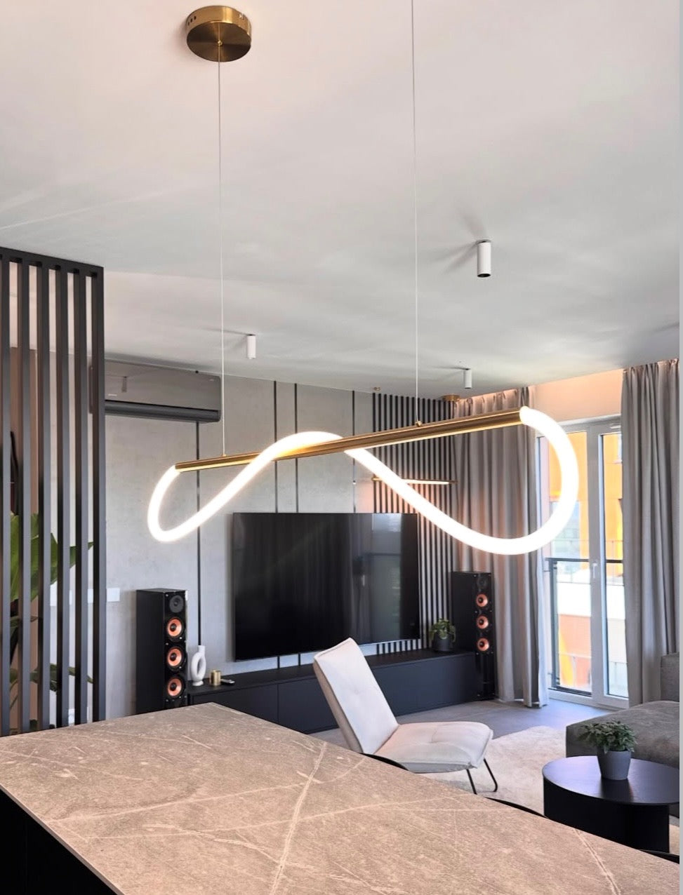 Melia Gold 100 LED függőlámpa
