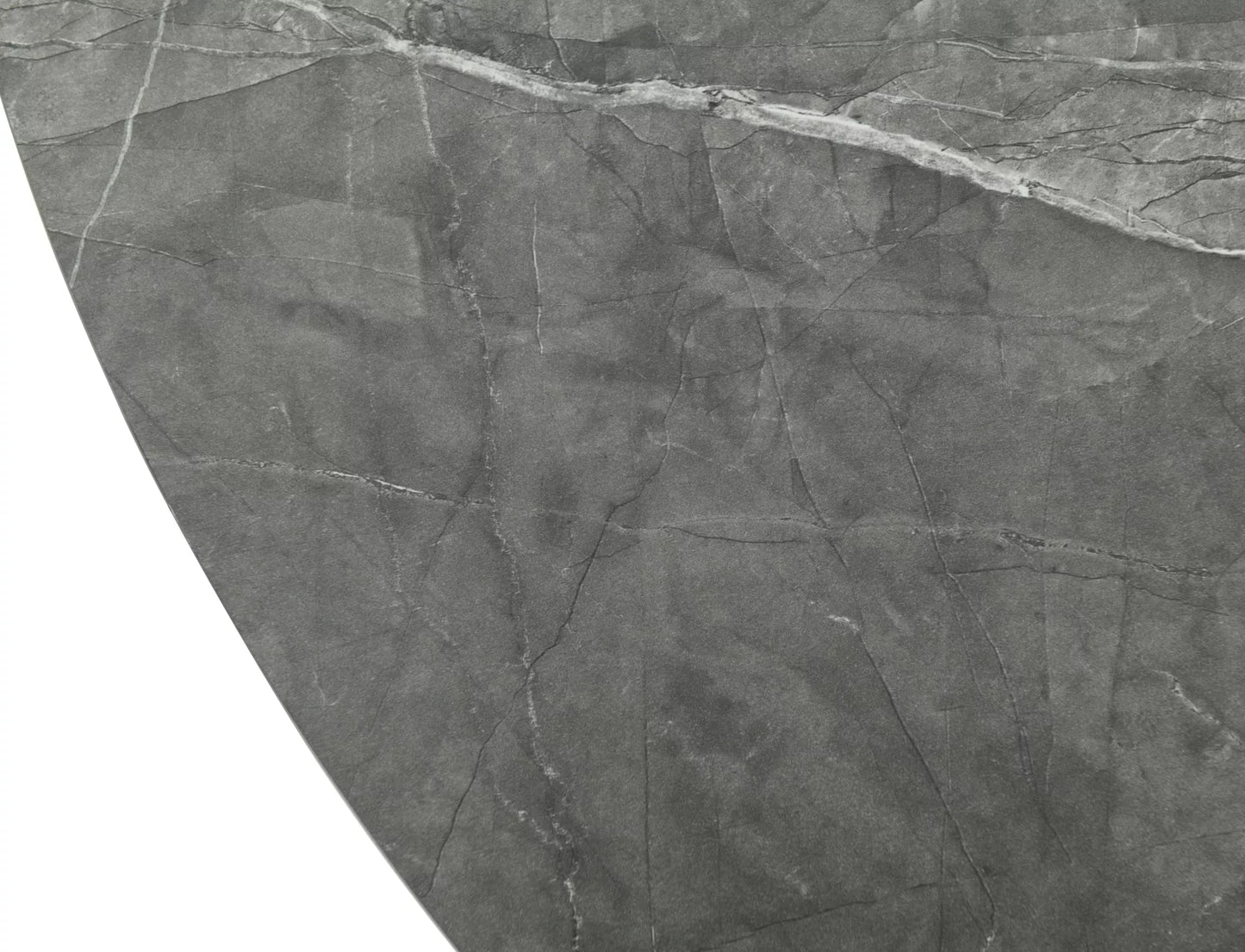 Linea Black kerek étkezőasztal