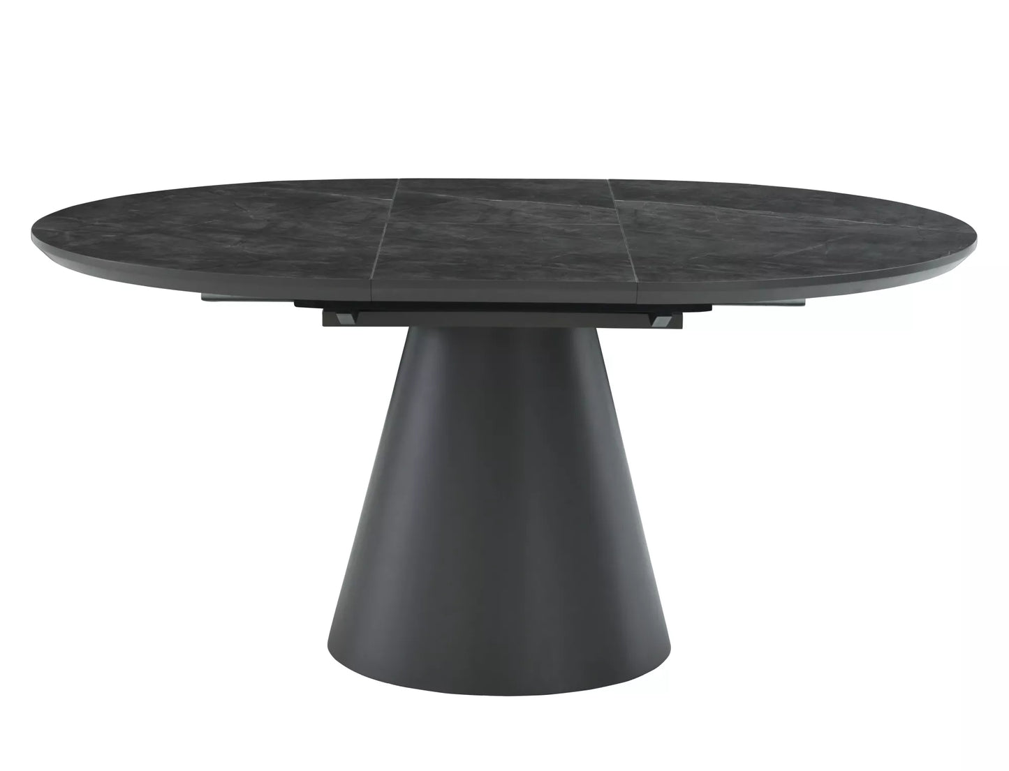 Linea Black kerek étkezőasztal