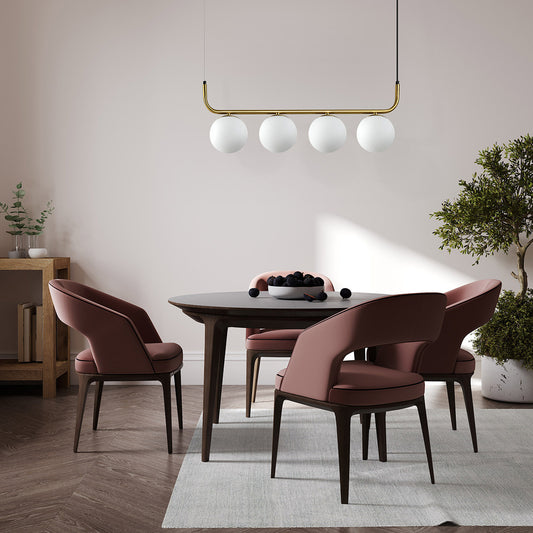 Alisa 4 függőlámpa – arany/fehér