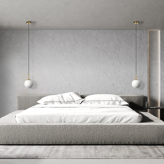 Dorion függőlámpa – arany/fehér