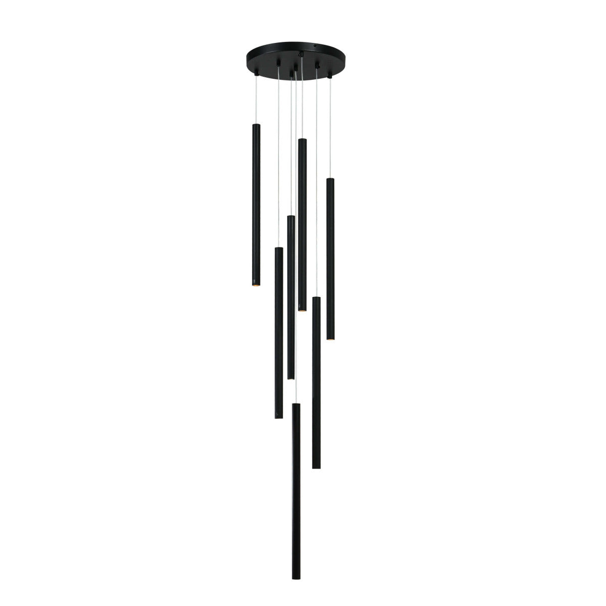 Line Black 7 függőlámpa
