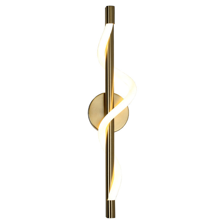 Melia Gold LED falilámpa