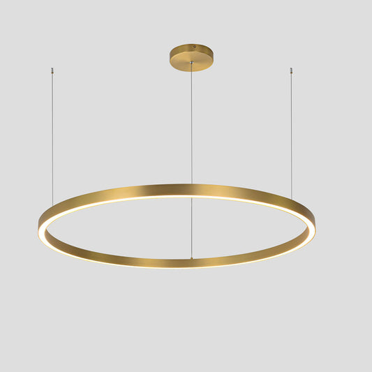 Ring II LED függőlámpa – arany, 60 cm